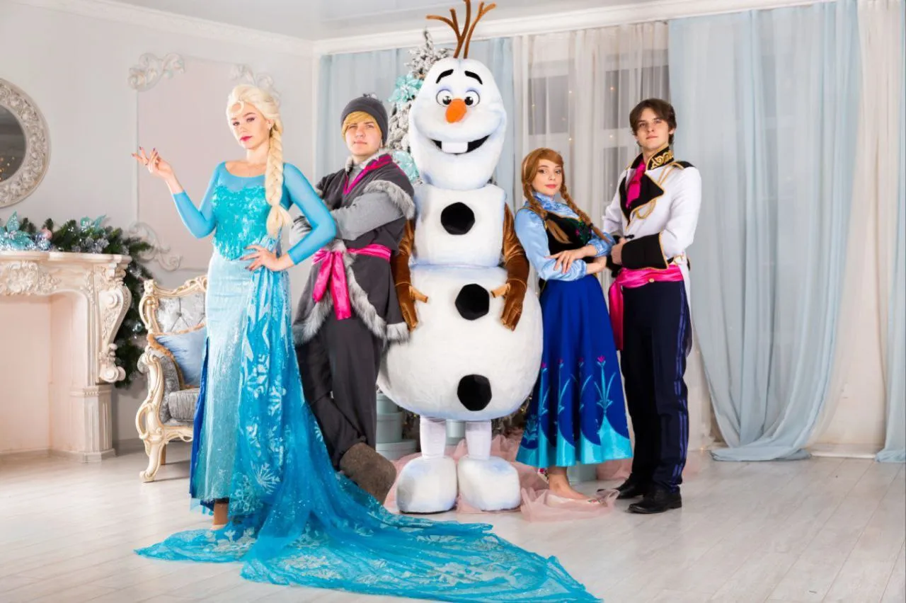 Аниматор Холодное сердце на детский праздник в Пятигорске, Ессентуках, Минеральных Водах