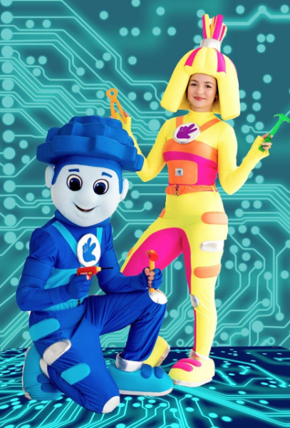 Аниматор Фиксики (Симка и Нолик) на детский праздник в Пятигорске, Ессентуках, Минеральных Водах