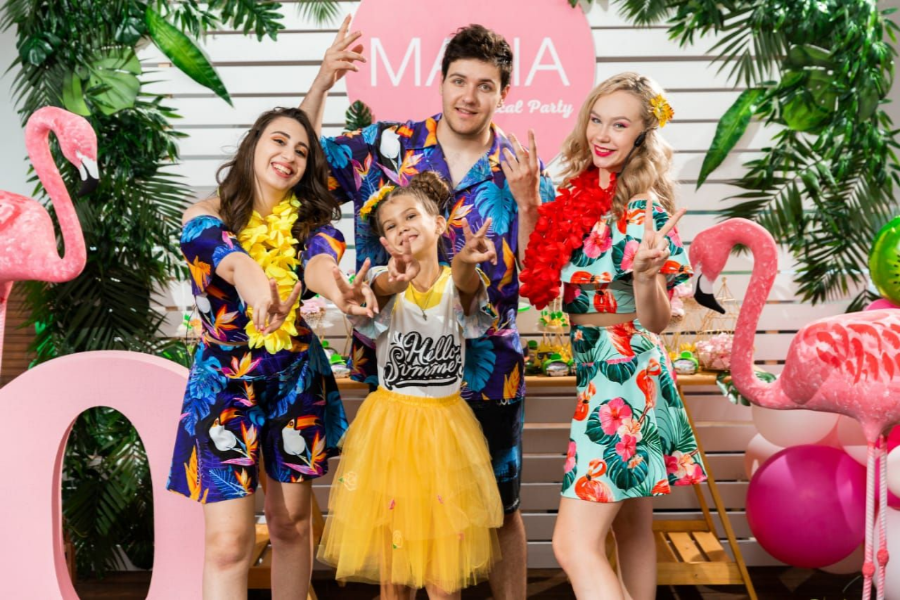 Аниматор Гавайская вечеринка на детский праздник в Пятигорске, Ессентуках, Минеральных Водах