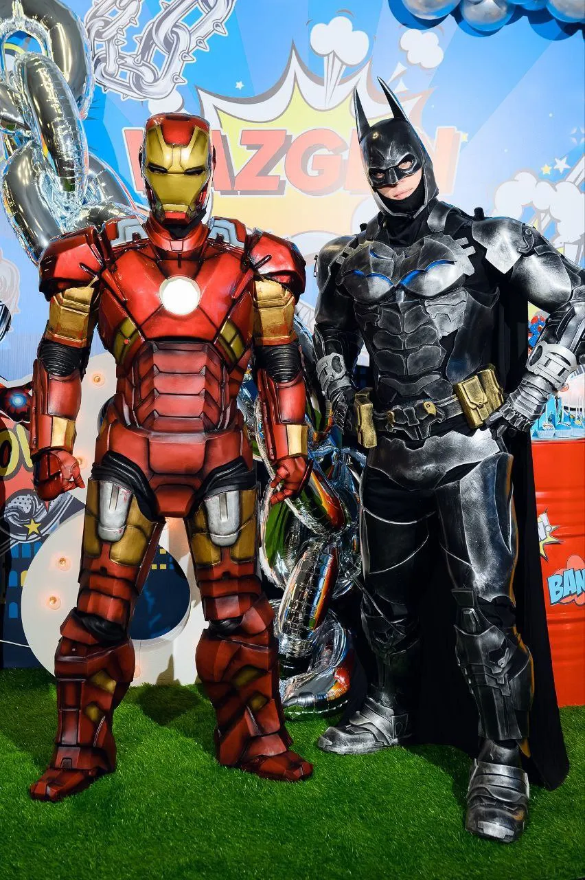 Аниматор Железный человек на детский праздник в Пятигорске, Ессентуках, Минеральных Водах