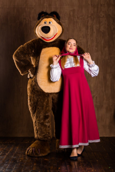 Аниматор Маша и Медведь на детский праздник в Пятигорске, Ессентуках, Минеральных Водах