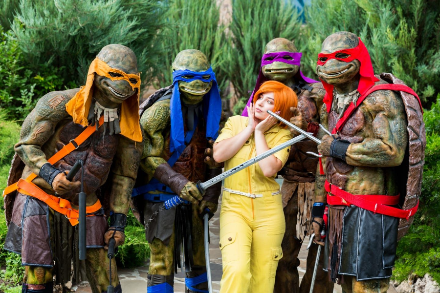 Аниматор Черепашки ниндзя на детский праздник в Пятигорске, Ессентуках, Минеральных Водах